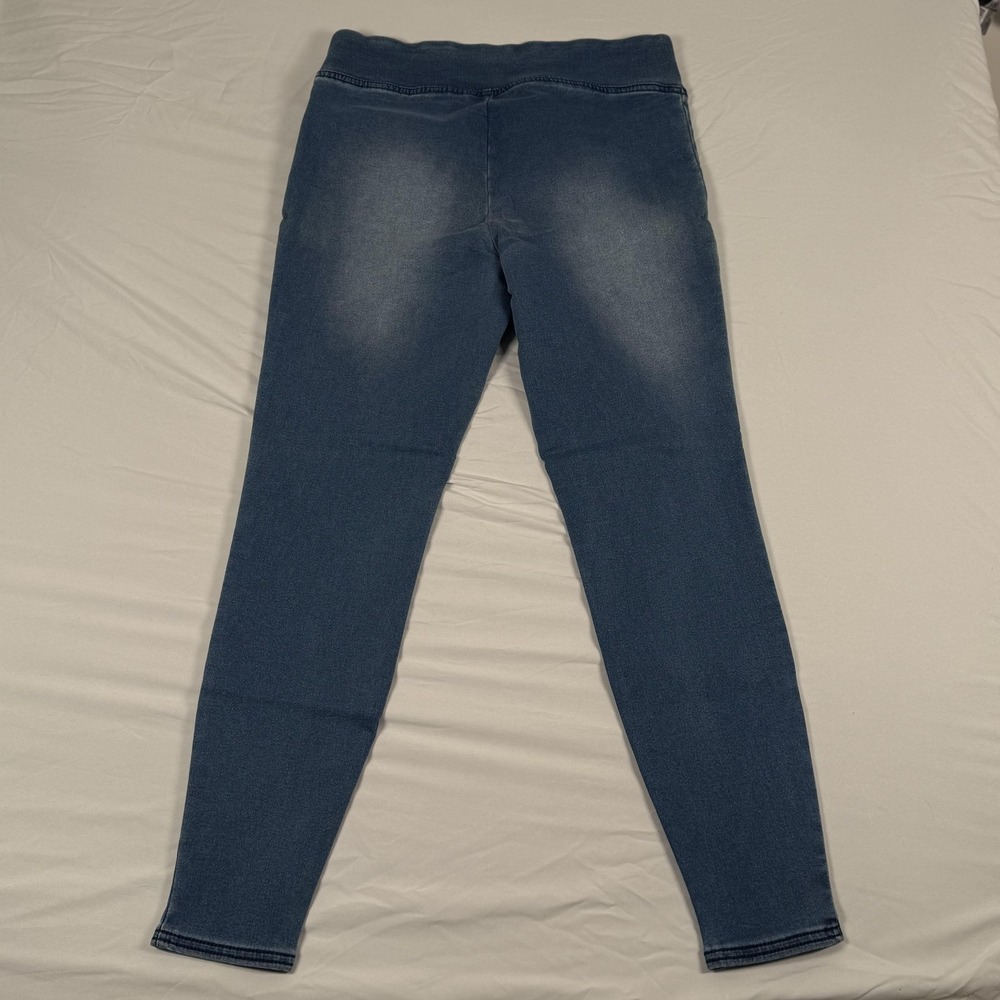 Destination Maternity Leggings Medium Jegging Denim Under Belly Soft Travel New‎ - Picture 2 of 13